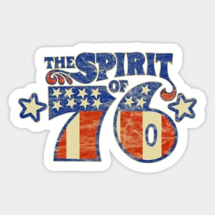 Spirit of 1976 the American Bicentennial Sticker